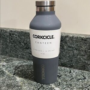 Corkcicle Charcoal Gray Canteen
